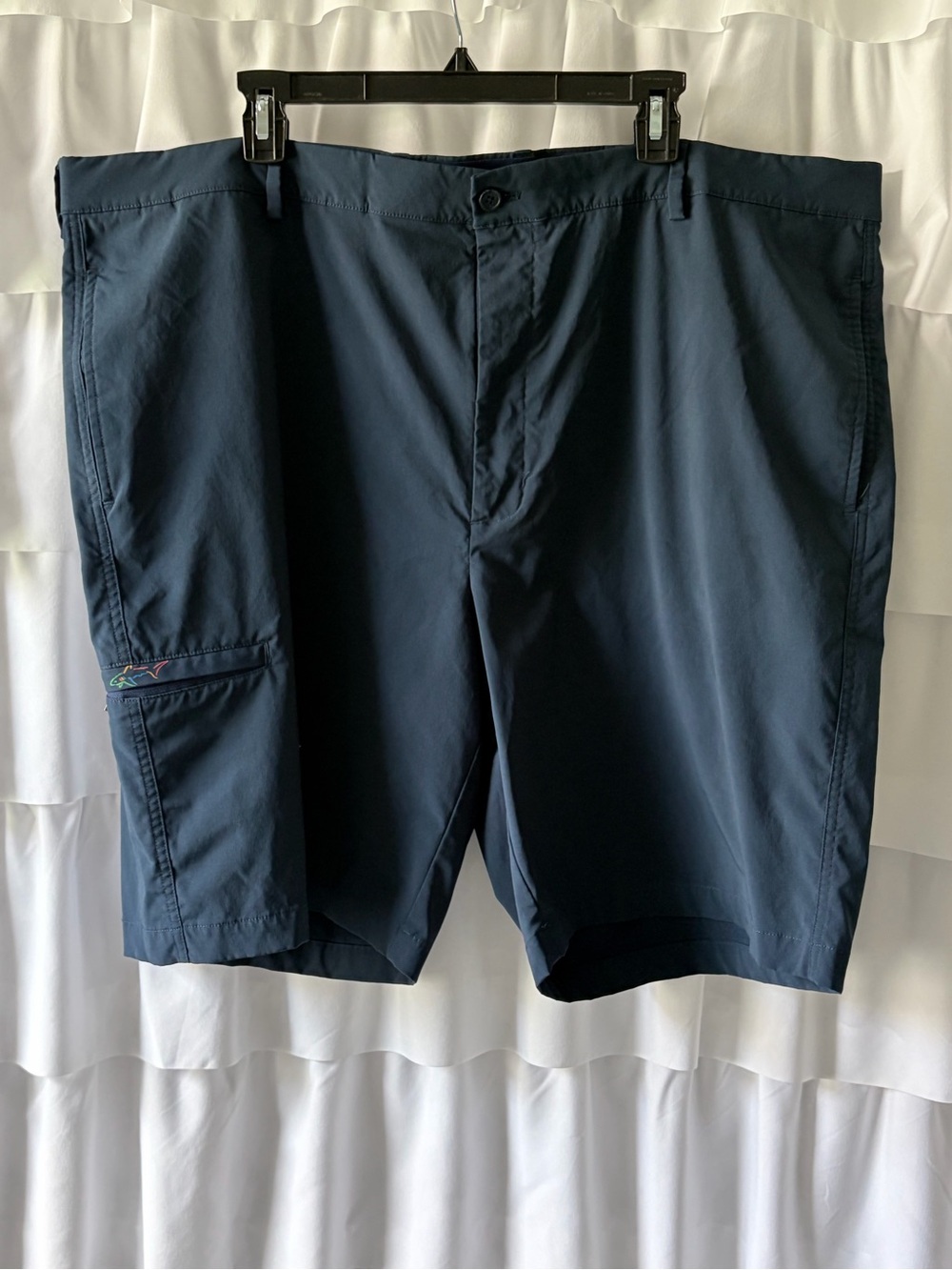 Greg Norman Collection Navy Performance Cargo Shorts